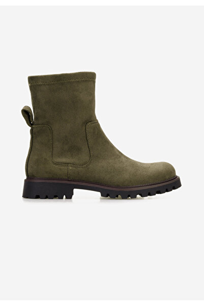 B T Shoes Γυναικεία μποτάκια Javana πρασινο