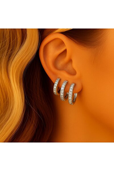 BY YASİN TOPÇU "حلقة أورورا بافي الثلاثية - فضية"