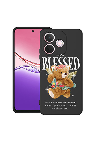 bestcase Carcasă antișoc pentru OPPO A5 Pro 5G cu design ursuleț de pluș Bles...