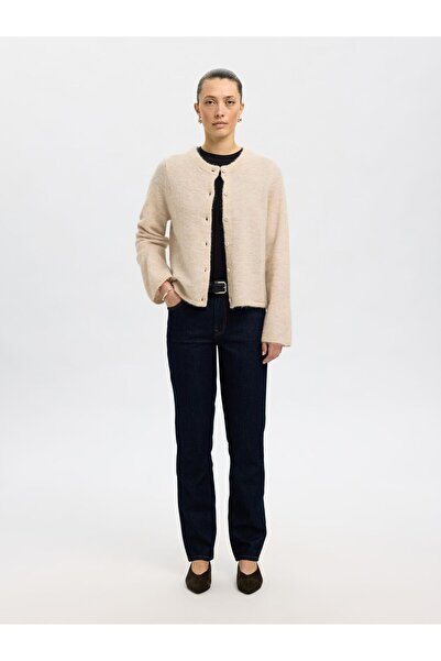 Selected Femme Strickjacke Wollmix