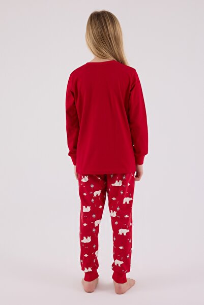 Rolypoly Women's Red Dream Big New Year Concept Family Pajama Set