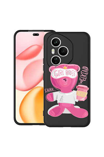 bestcase Carcasă antișoc pentru OPPO Reno13 5G cu design ursuleț de pluș - Gr...