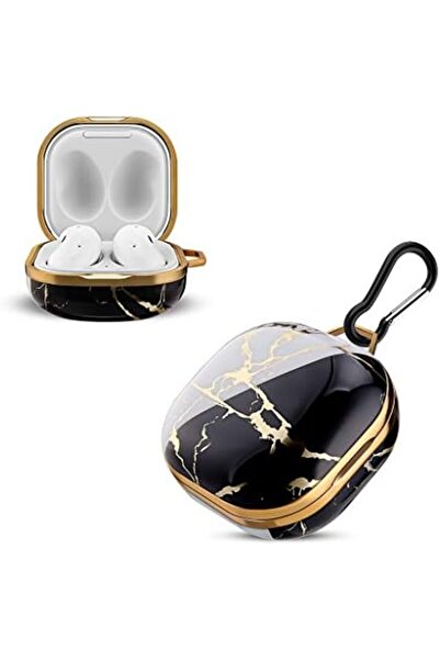 O Ozone جراب مصمم بشكل أنيق فاخر مع مفتاح لهاتف Samsung Galaxy Buds FE/2 Pro/...