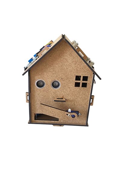 Fapatech Arduino Tabanlı Akıllı Ev Kiti – MDF Ahşap DIY STEM Elektronik Seti