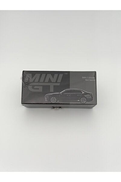 mini gt Mini GT 1/64 BMW i7 xDrive60 Black Sapphire