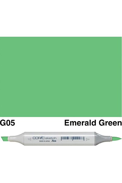 Copic قلم رسم جرافيكي G-05 باللون الأخضر الزمردي
