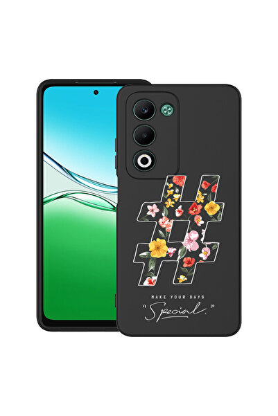 bestcase Carcasă antișoc pentru OPPO A5 cu hashtag de design, 2043677 B 1805