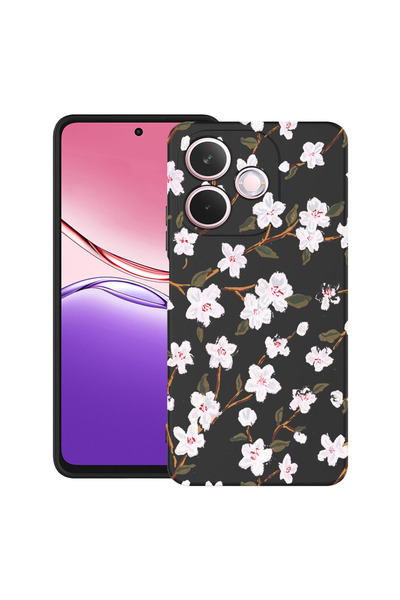 bestcase Carcasă antișoc pentru OPPO A5 Pro 5G cu design floare de primăvară,...