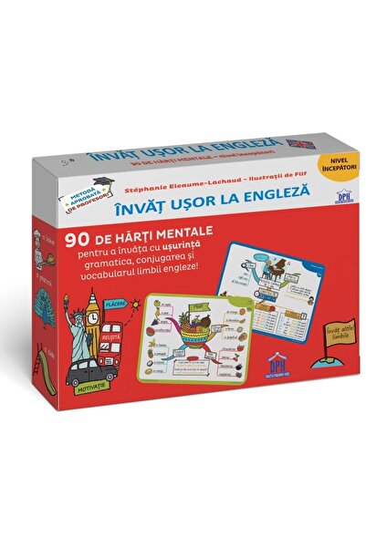 Editura Didactica Publishing House Invat usor la engleza (90 harti mentale), ...