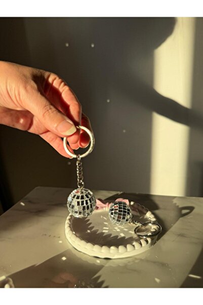 MUMELLA Disco Ball Keychain