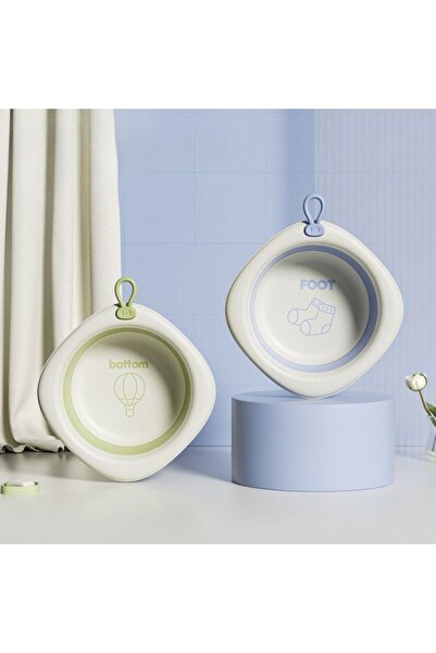 Flippy Foldable baby bath Flippy, baby tub, rhomb model, purple, 31.5x31.5x3.5 cm, 3L