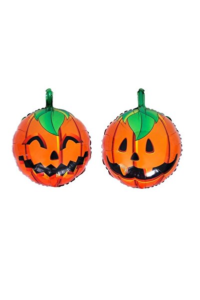 Flippy Set 5 Metallic Foil Balloons Flippy, Figurines, Halloween, Air/Helium, 90x60cm, 45cm, Orange-Black