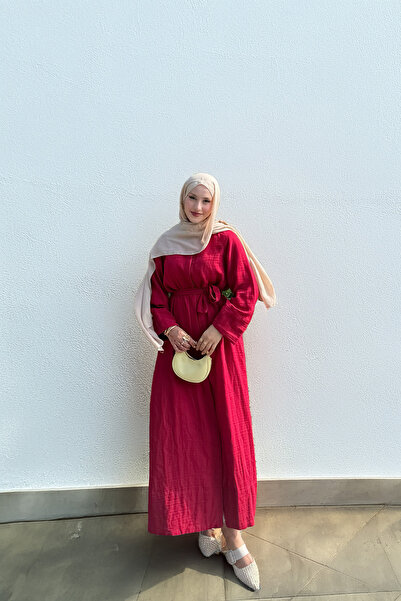 Mevra Φόρεμα Ferace Muslin Cherry