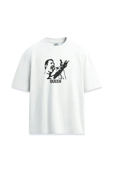 Darkia تي شيرت مطبوع بتصميم الملكة فريدي ميركوري للجنسين