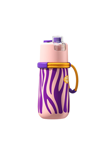 Mideer Portable Spray Straw Bottle - Blush Pink