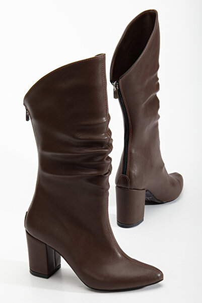 MaskButik Zora Bellows Heeled Boots