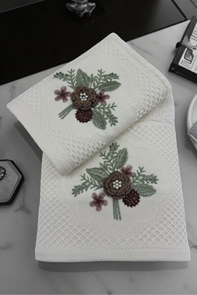 MORMENEKŞE HAVLU MORMENEKŞE ANALI KIZLI HAVLU TAKIMI 1 ADET 50X85 CM YÜZ HAVL...