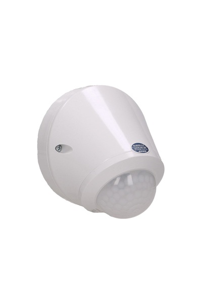 Orno Senzor de mișcare OR-CR-256, unghi de detecție 180/360°, 800W, IP65, intensitate luminoasă, alb