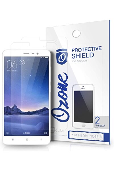 O Ozone واقي شاشة عالي الوضوح كريستالي شفاف مقاوم للخدش لهاتف Xiaomi Mi Note ...