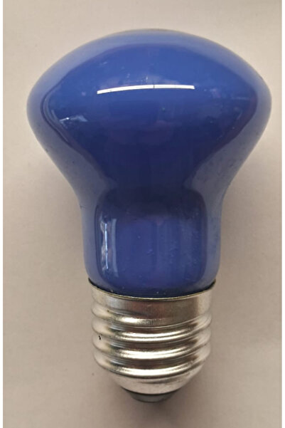 PUFFIN Mavi Akkor Flamanlı Mantar 15 Watt Gece Ampulü 1 Adet
