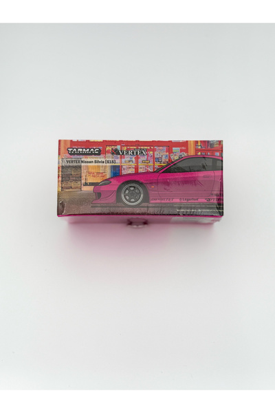 Tarmac Works 1/64 VERTEX Nissan Silvia S15 Pink Metallic