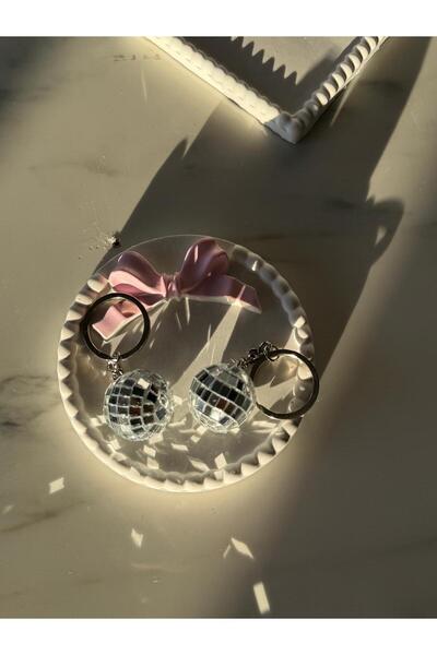 MUMELLA Disco Ball Keychain