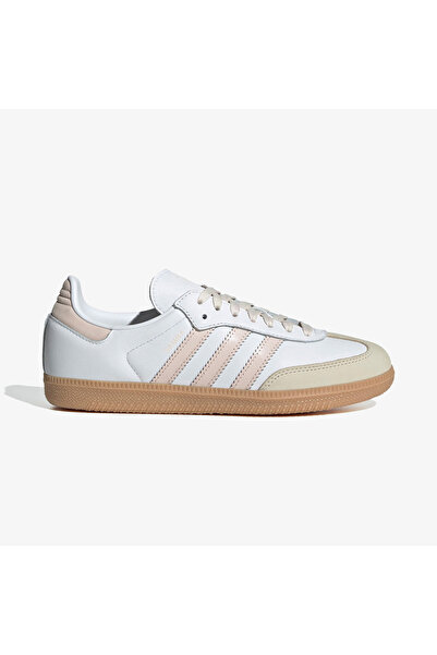 adidas Pantofi sport Samba OG pentru femei, alb/roz deschis