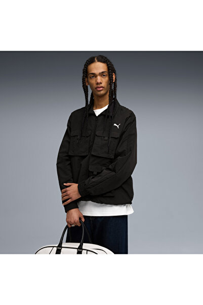 Puma T7 Cargo Relaxed Track Men's Black Jacket