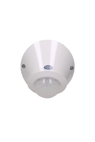 Orno Senzor de mișcare OR-CR-256, unghi de detecție 180/360°, 800W, IP65, intensitate luminoasă, alb