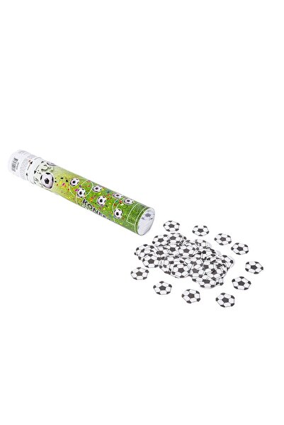 Flippy Confetti Cannon, Flippy, Soccer Ball Pattern, 40 cm, Cardboard Pack, T...