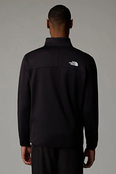 THE NORTH FACE Men's Zippered Fleece Outdoor Sweatshirt Crest Fz Nf0A897Cjk31