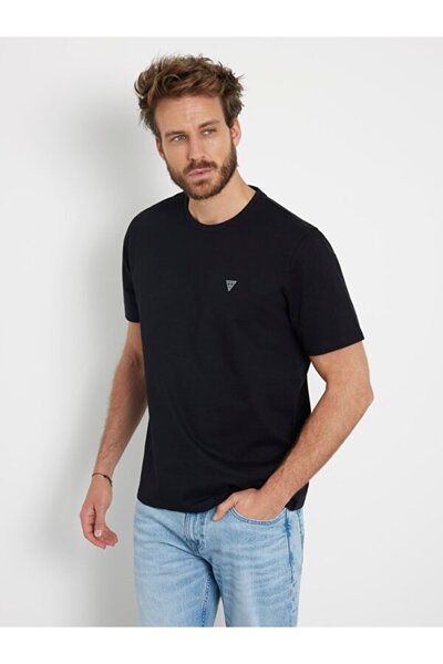 Guess Ss Cn Patch Men's Regular Fit T-Shirt