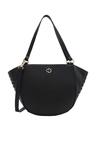 Caprese حقيبة فيليكس كبيرة سوداء