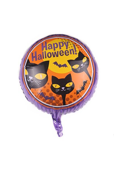 Flippy Set 5 Metallic Foil Balloons Flippy, Figurines, Halloween, Air/Helium, 65x49cm, 45 cm, Black