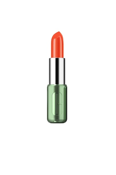 Clinique Ruj de buze cu finisaj lucios POP LONGWEAR SHINE flame pop 3.9 g