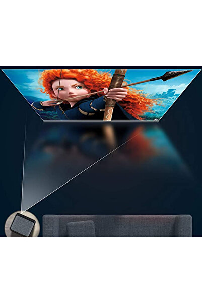 WiMiUS Προβολέας βίντεο K1 WiFi Bluetooth, 8500 Lumens, Προβολέας Full HD 1080P, Υποστήριξη 4K