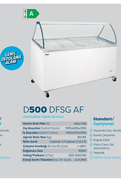 Şenocak D 500 DFSG AF DONDURMA REYON 8 GÖZLÜ