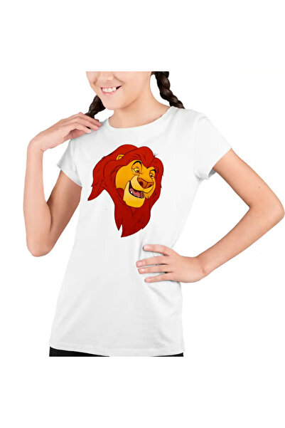 OEM Παιδικό Κορίτσι T-shirt με τον Βασιλιά των Λιονταριών Mufasa