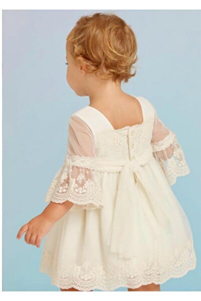 Abel & Lula Abel&Lula Baby Girl's Dress with Ruffles 5011