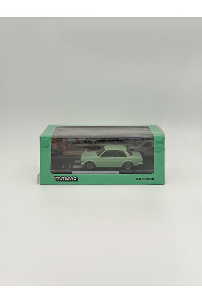 mini gt Nessiworld Tarmac Works 1/64 Datsun 510 Light Green