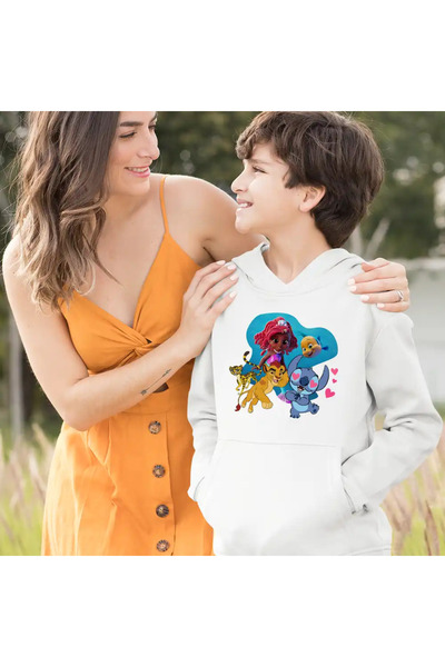 OEM Children's Hoodie Boys Ariel Stitch Guard Felina Fuli Kion