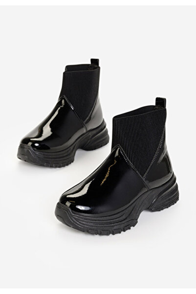 B T Shoes černé dámské kotníkové boty Ersa