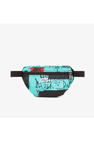 Eastpak Springer Basquiat Equals Unisex Green Waist Bag