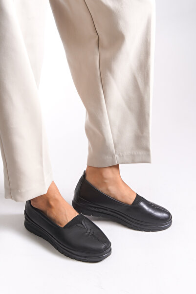 Riccon Women's Casual Shoes 001203 Black