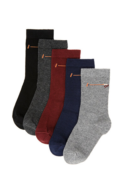 U.S. Polo Assn. Boy's Black Socks 50295785-Vr046