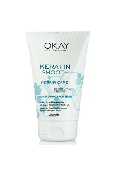 Okay Saç Kremi 100Ml. Keratın Smooth