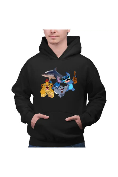 OEM Men's Hoodie Tralalero Tralala Guarda Felina Stitch Meme