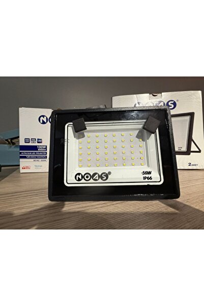 Noas AYBEKON ELEKTRİK PROJEKTÖR AYDINLATMA 50W (2 ADET) BEYAZ RENK