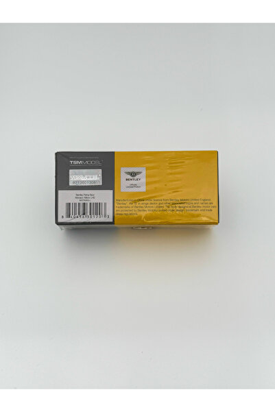 mini gt Mini GT 1/64 Bentley Flying Spur Monaco Yellow