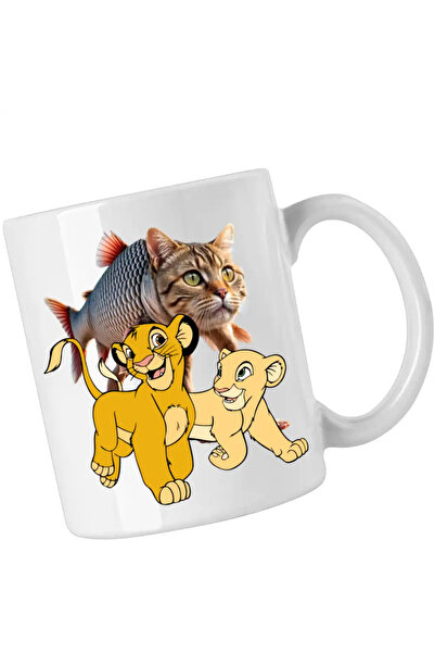 OEM Κούπα Trulimero Trulichina Γατοψάρι Ο Βασιλιάς των Λιονταριών Σίμπα